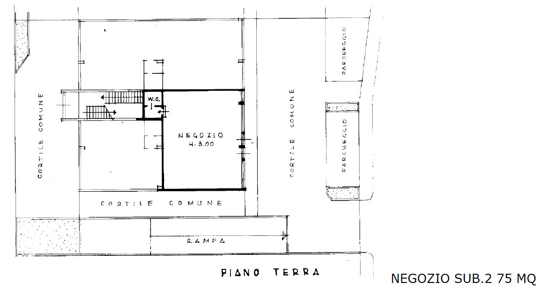 NEGOZIO in zona Buco del Signore a Reggio Emilia