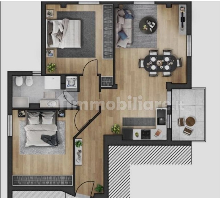 APPARTAMENTO 2 CAMERE in zona Ospedale a Reggio Emilia