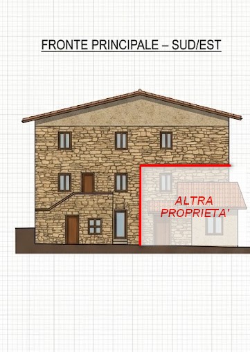 PORZIONE DI CASA in zona Ramiseto a Ventasso